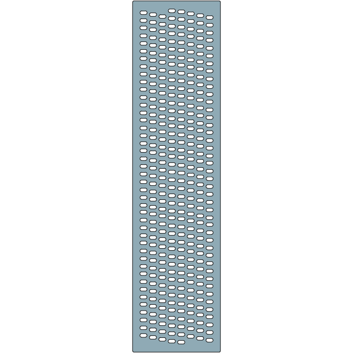 ExtruGrip Foam 200x800 - Pitch 17.5