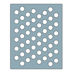 ExtruGrip Foam 200x250 - Pitch 35
