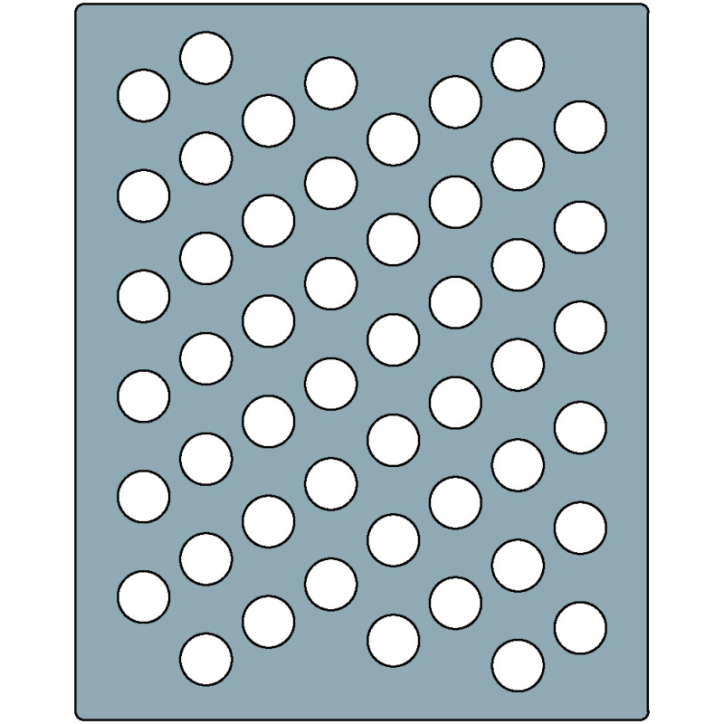 ExtruGrip Foam 200x250 - Pitch 35