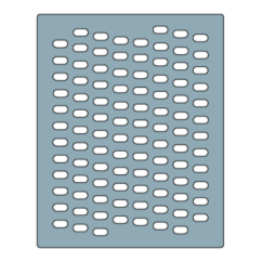 ExtruGrip Foam 200x250 - Pitch 17.5