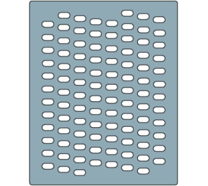 ExtruGrip Foam 200x250 - Pitch 17.5