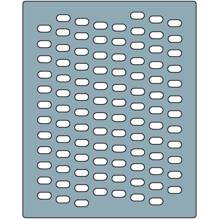 ExtruGrip Foam 200x250 - Pitch 17.5