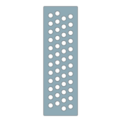 ExtruGrip Foam 125x400 - Pitch 30