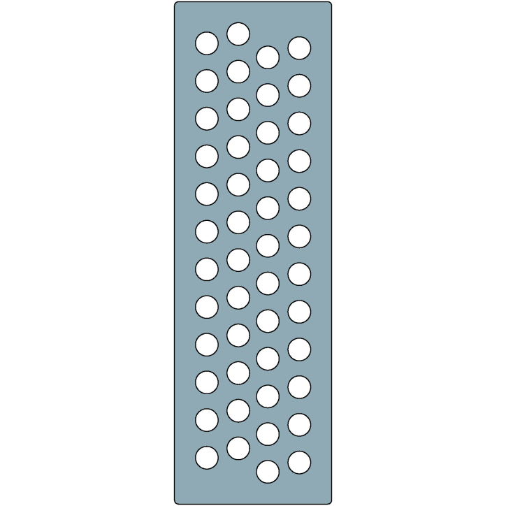 ExtruGrip Foam 125x400 - Pitch 30