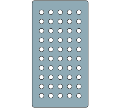 Plug & Pick Foam 120x230 - Pitch 20