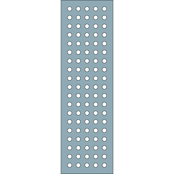 Plug & Pick Foam 120x400 - Pitch 20