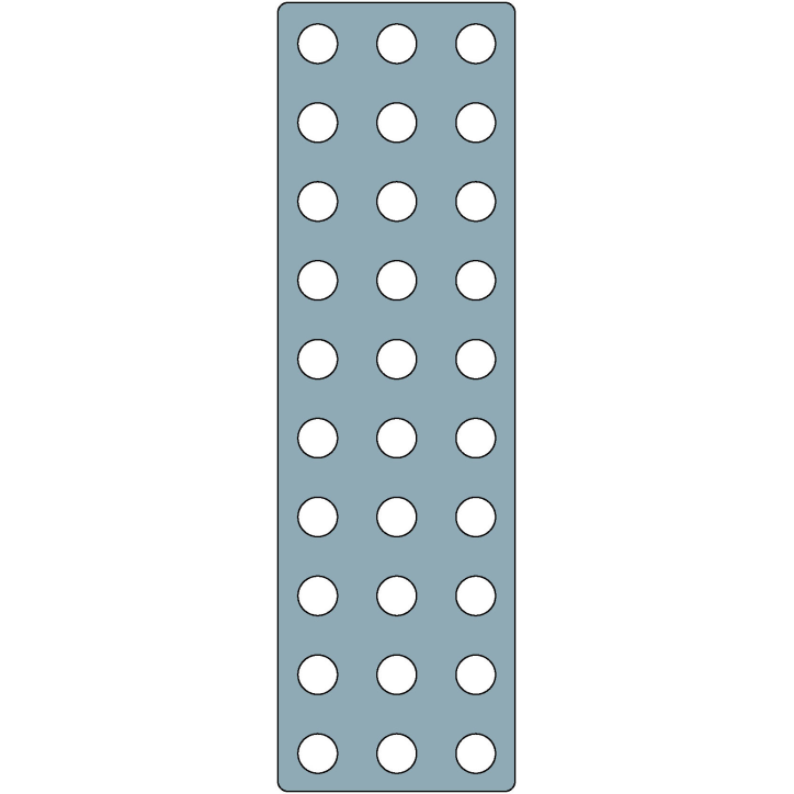 Plug & Pick Foam 120x400 - Pitch 40