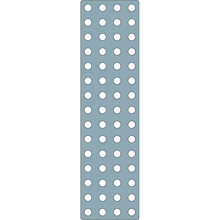 Plug & Pick Foam 160x600 - Pitch 40