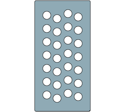 Mousse ExtruGrip 125x250 - Pas de 30