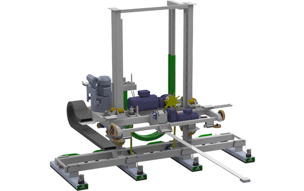 700t gantry stacker