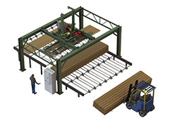 alimentation de lignes bois